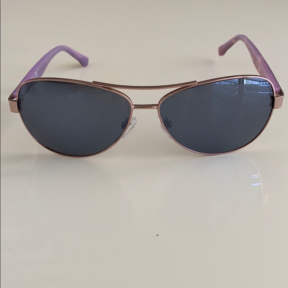 Candies Aviators with Rose Gold Frame Pink arms
